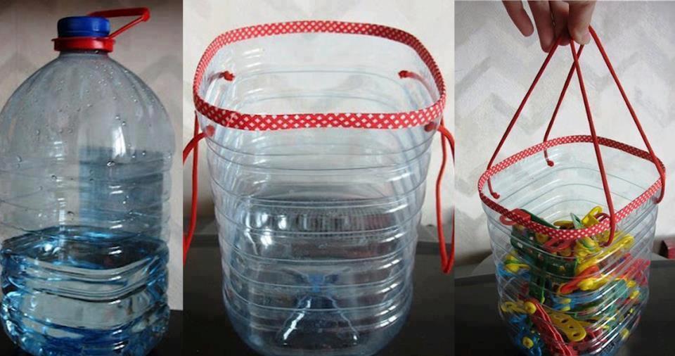 reciclar-botellas-en-cestas-para-pinzas