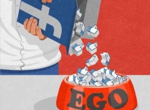 Cereales de ego con forma de likes de Facebook