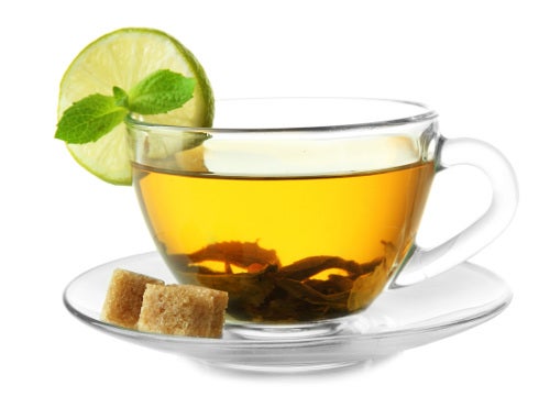El té verde es un excelente elemento antiedad.