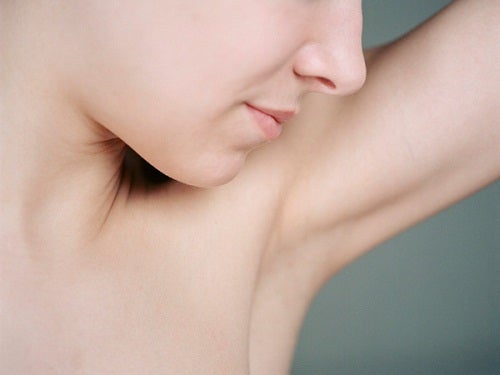 Armpit, area of ​​the body where lymph nodes are present
