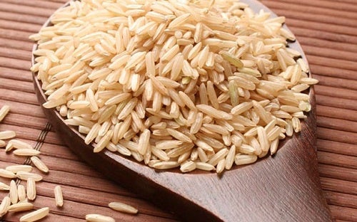 Utiliza arroz integral