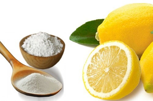 Remedios caseros para las amígdalas inflamadas Bicarbonato-y-limon