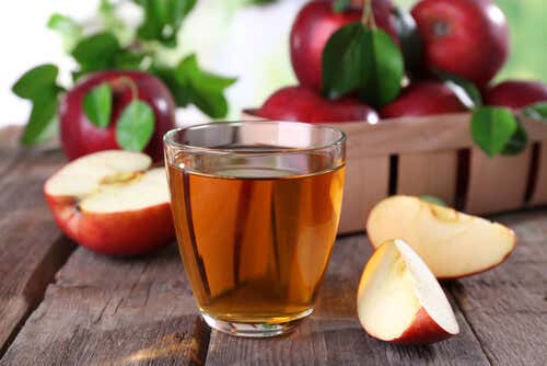 Vinagre de maçã para eliminar as impurezas