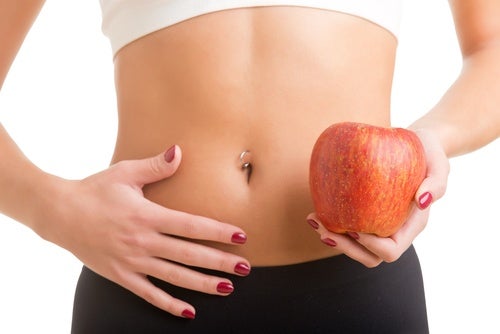 Resultado de imagen para manzana y el aparato digestivo