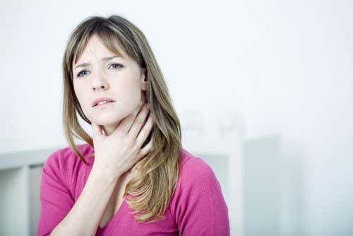 L'irritazione può causare mal di gola