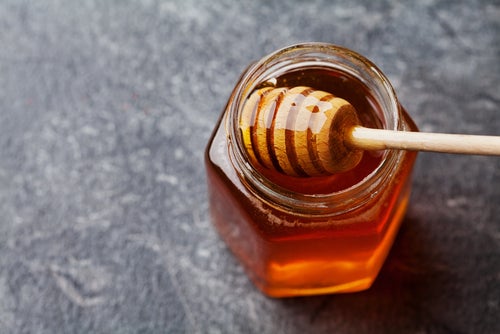 Exfoliante de azúcar y miel
