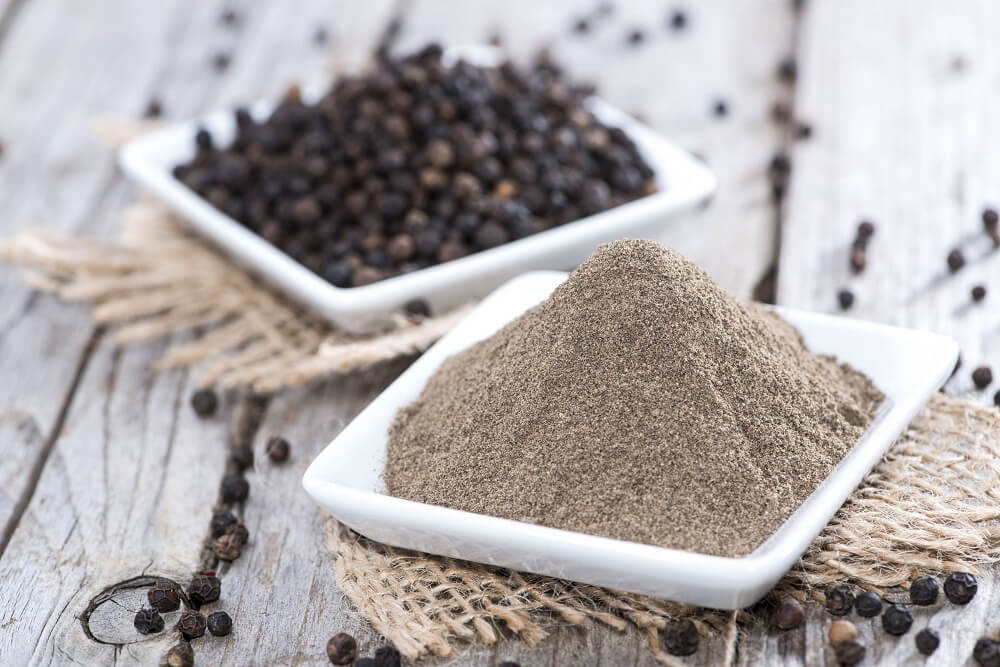 Black pepper: spices that burn stored fats