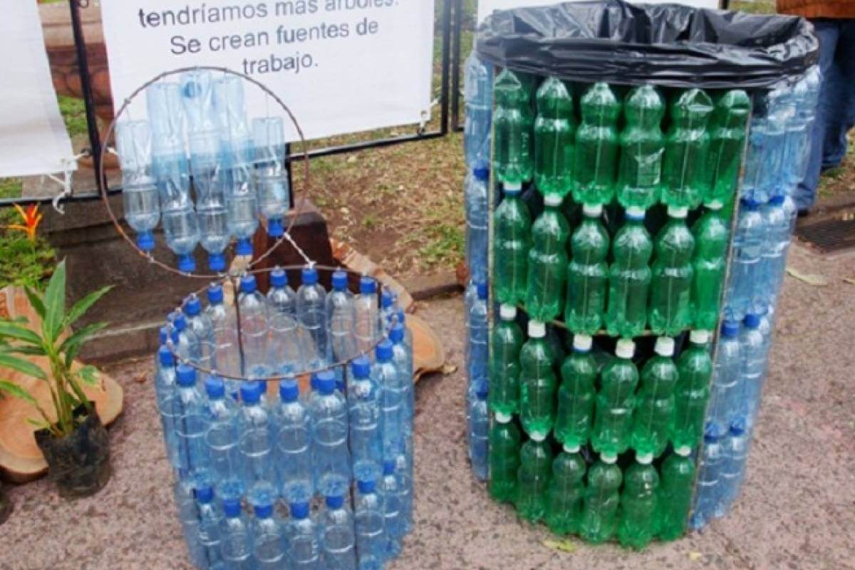 5 ideas para hacer cestos para la basura reciclados