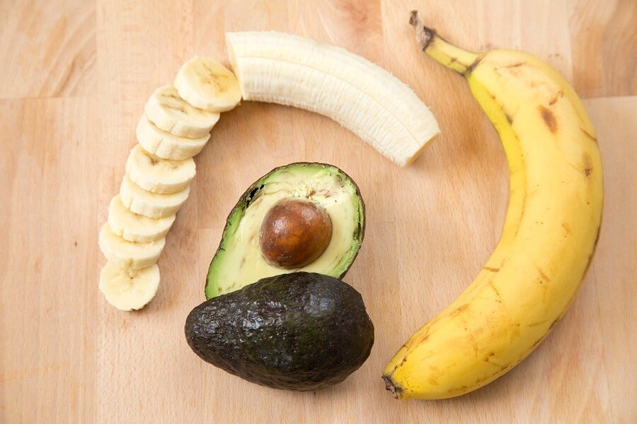 Foods that are sources of potassium